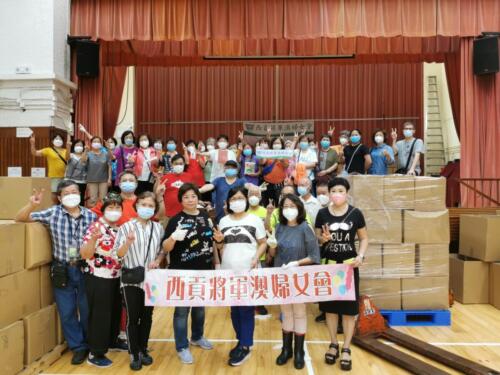 西貢將軍澳婦女會義工們在六月六日、七日為回歸25周年慶祝活動拉開序幕。